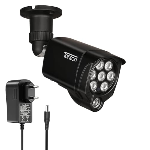 Tonton IR Scheinwerfer 30M, 8 LED Infrarot...