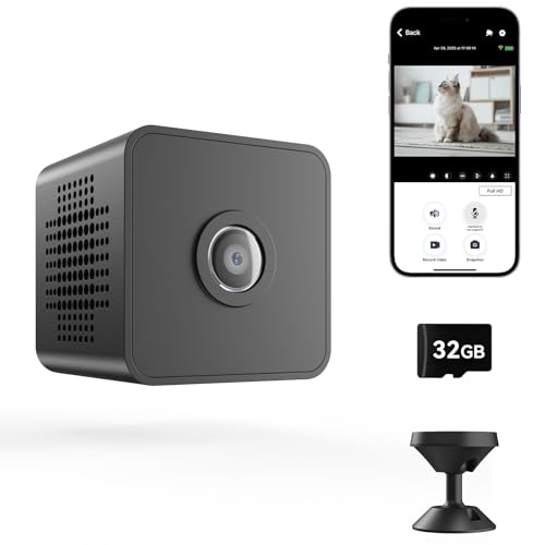 Linterngo X1 WiFi Mini Kamera 1080P HD...
