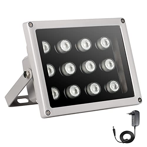 Univivi IR Strahler, 12 LEDs Weitwinkel-IR...