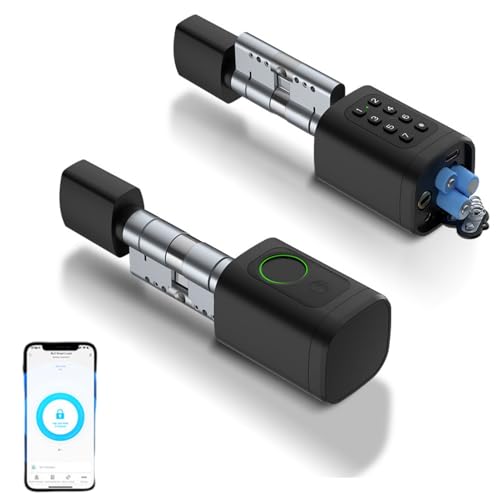 Türschloss Fingerabdruck, 5 en 1 Smart...