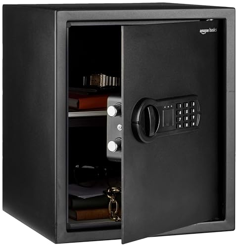 Amazon Basics Elektronischer Tresor aus Stahl...