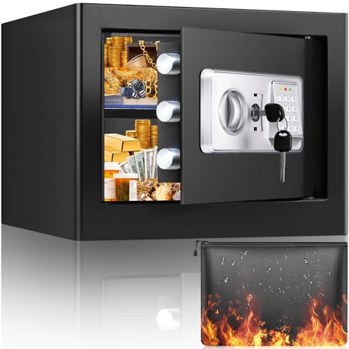 25L Safe Tresor Feuerfest mit Feuerfester...