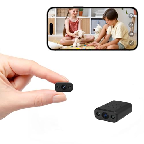 XNJ Mini Kamera, 4K HD WLAN...