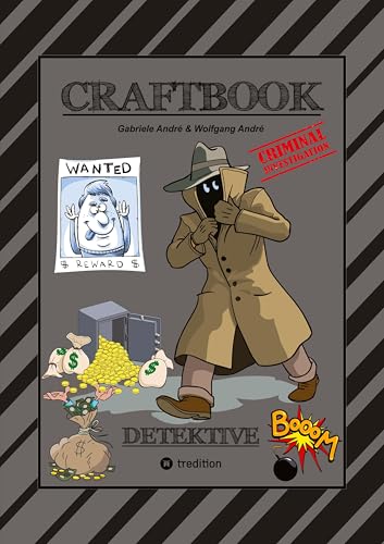 CRAFTBOOK - 120 SEITEN KRIMI MOTIVE -...