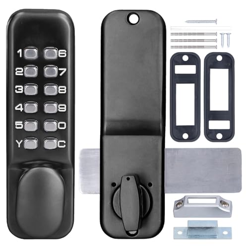 Mechanisches Zahlenschloss, Schlüsselloses...