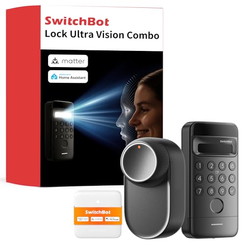SwitchBot WLAN Smart Lock Ultra mit Keypad...