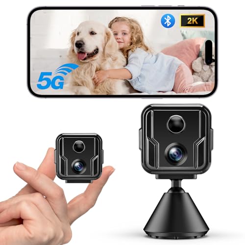 MILFECH 5G WiFi Mini Kamera,2K...
