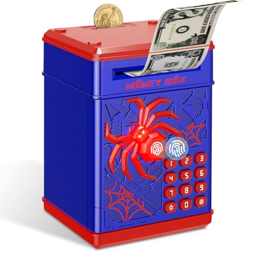Yellcetoy Spider Spardose Kinder, Tresor...