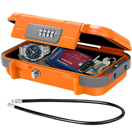 WACCET Tragbarer Tresor mit Zahelncode,...